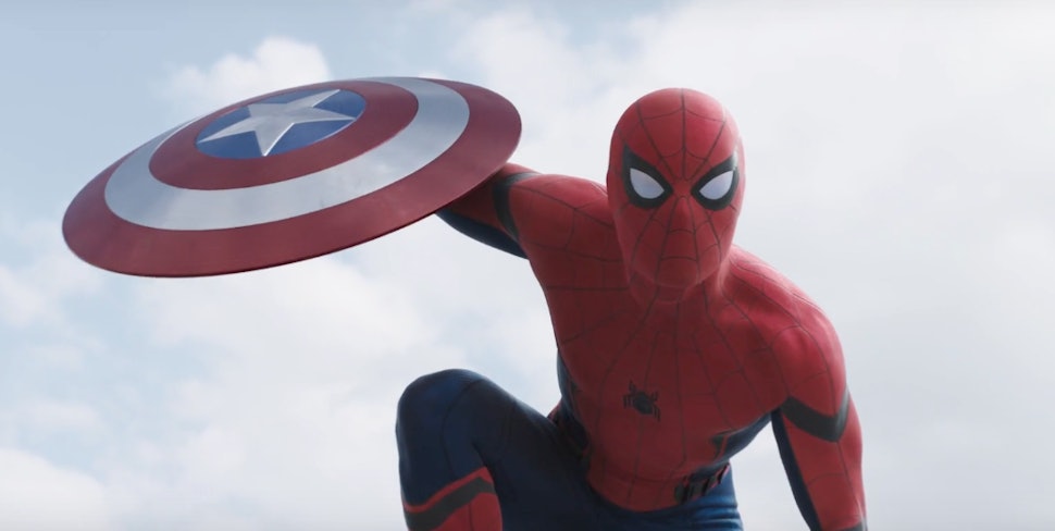 Spider-Man In The 'Captain America: Civil War' Trailer Completely ...