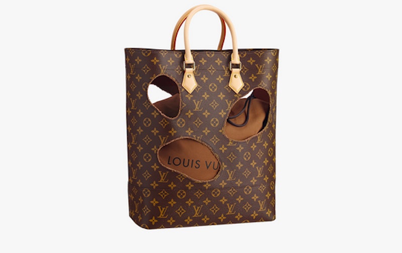 Louis Vuitton on X: A hole in one. The Bag with Holes by Rei
