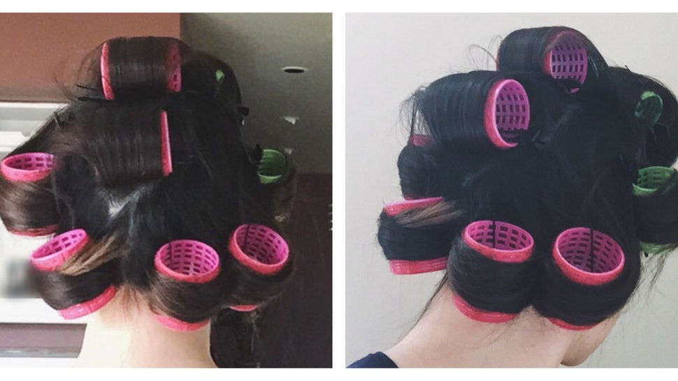 How To Use Velcro Hair Rollers Because These Old School Gems