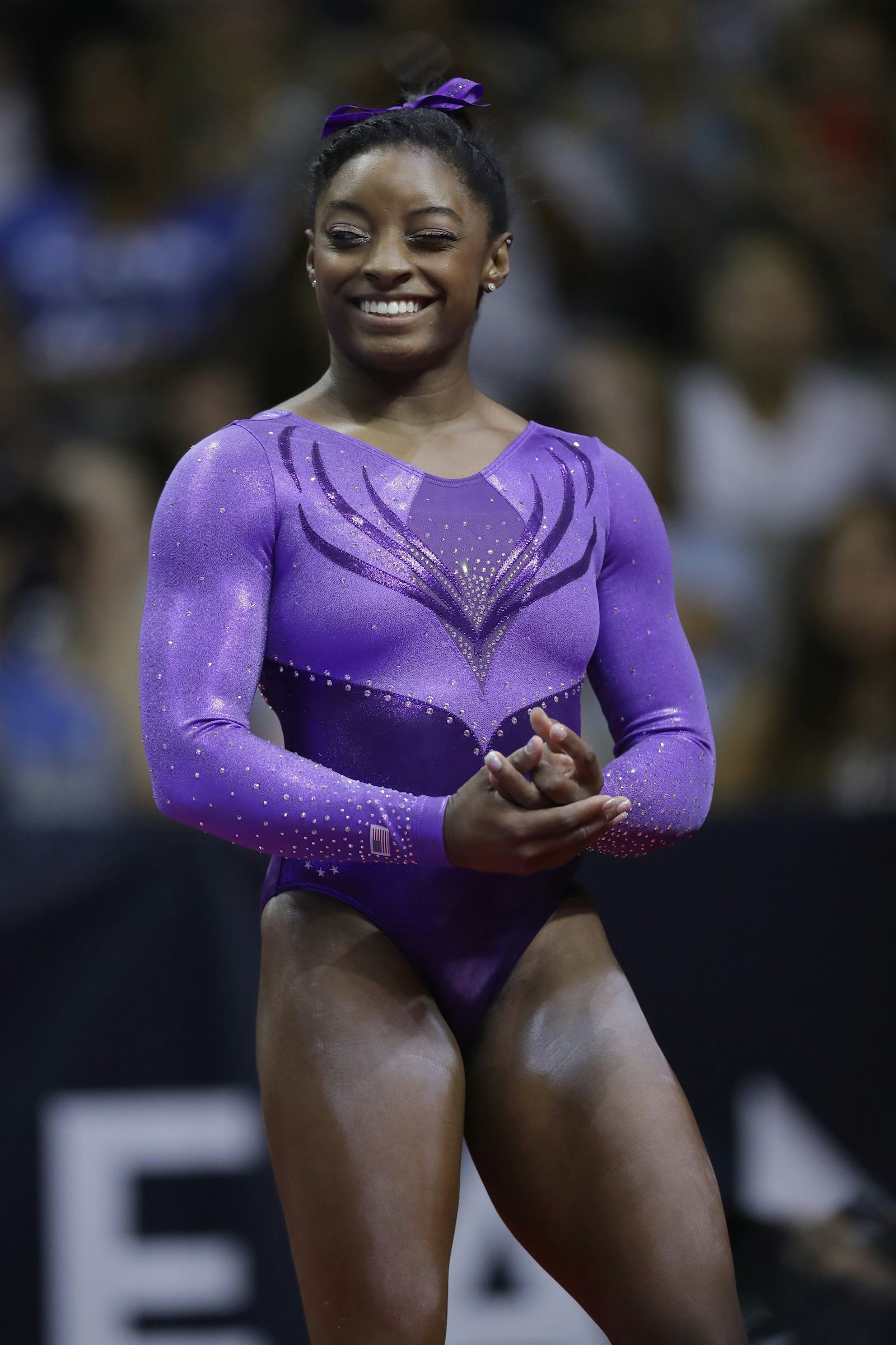 Olympic Sexy Pics Is Simone Biles At The 2016 Olympics Opening Ceremony? The Gymnast Isn't Taking Her Time In The