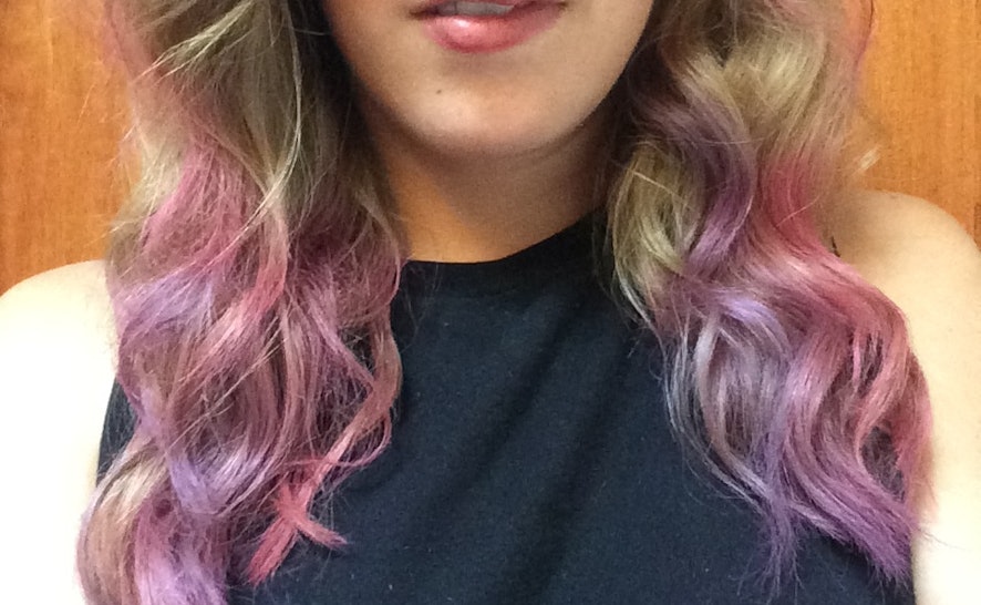 Hair Chalking With L Oreal Professionnel Hairchalk Because Cotton
