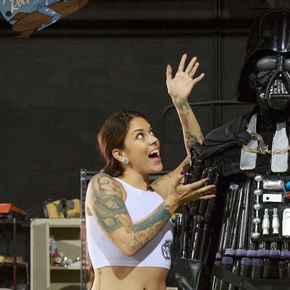 Meet Darth Vibrader, A Darth Vader Statue Made Entirely Out Of Sex Toys Meet Darth Vibrader, A Darth Vader Statue Made Entirely Out Of Sex Toys