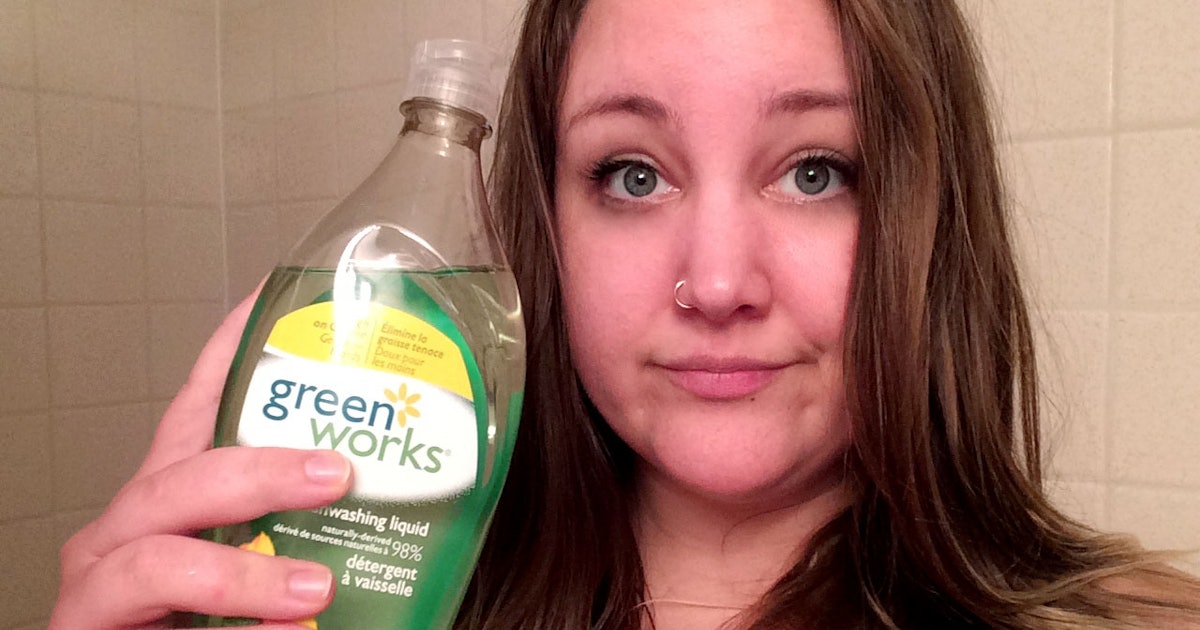 I Washed My Hair With Dish Soap To Get Rid Of Greasy Locks I Washed My Hair With Dish Soap To Get Rid Of Greasy Locks