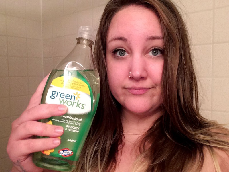 I Washed My Hair With Dish Soap To Get Rid Of Greasy Locks And The Results  Were Wild
