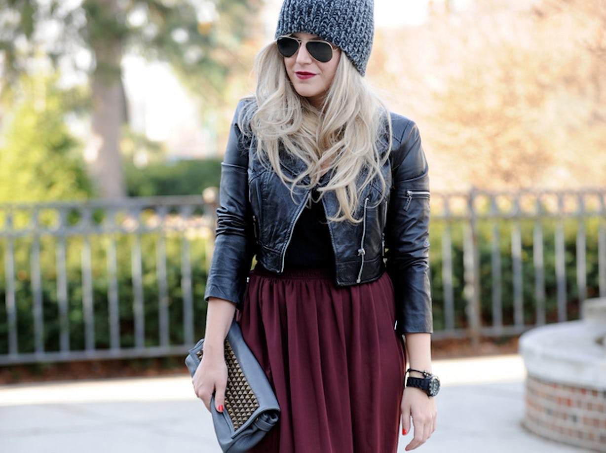 Maxi Skirts In The Winter Is A Trend You Shouldn't Skip — PHOTOS