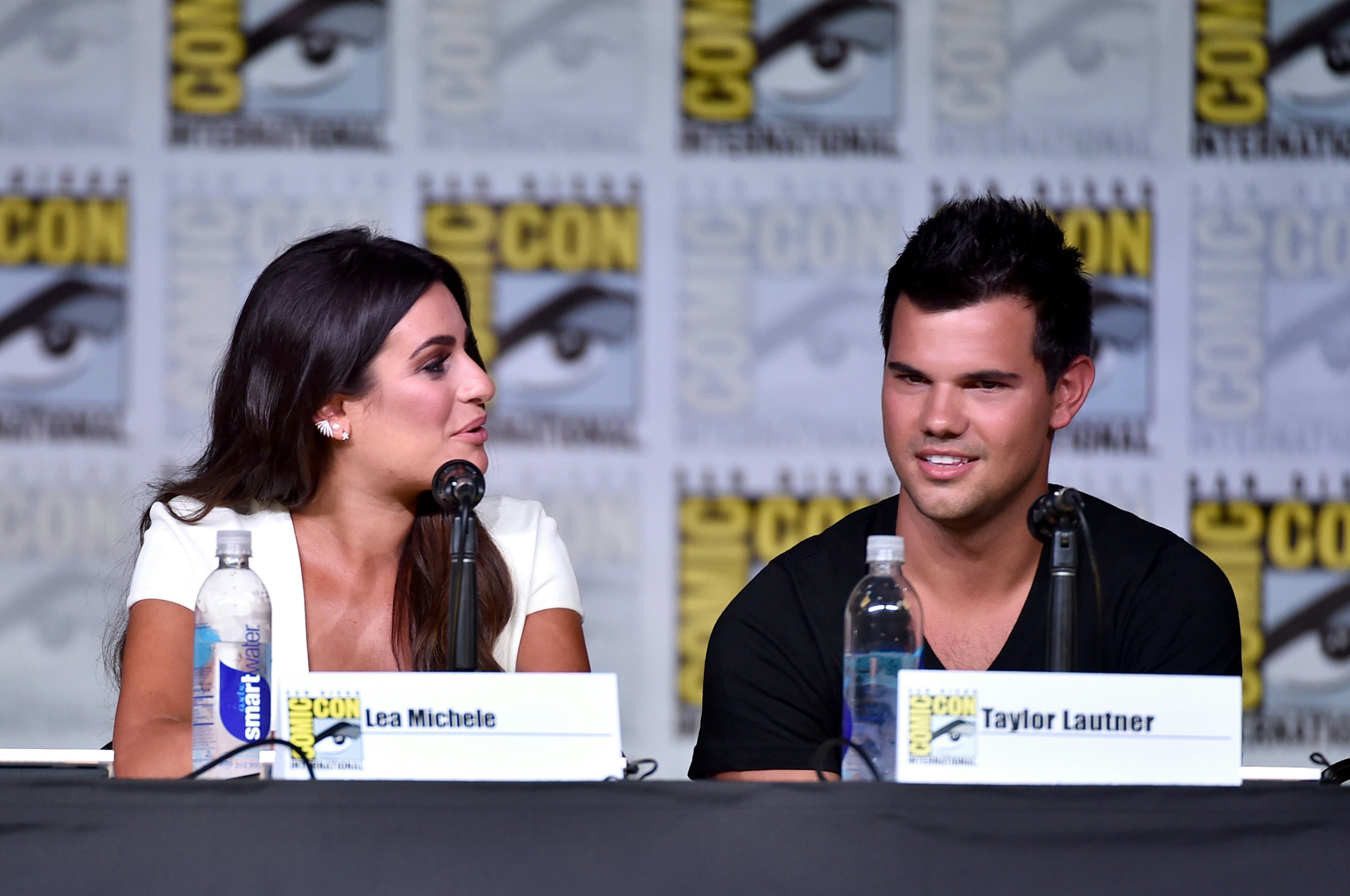 Lea Michele John Stamos Quiz Taylor Lautner About Taylor Swift