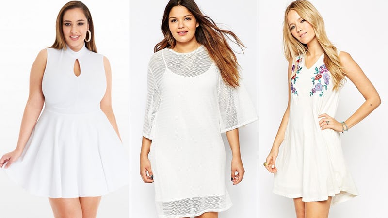 all white dresses near me