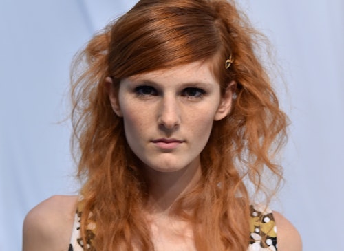 Cynthia Rowley Spring 2015 Channels 60s Mod With Messy Hair And