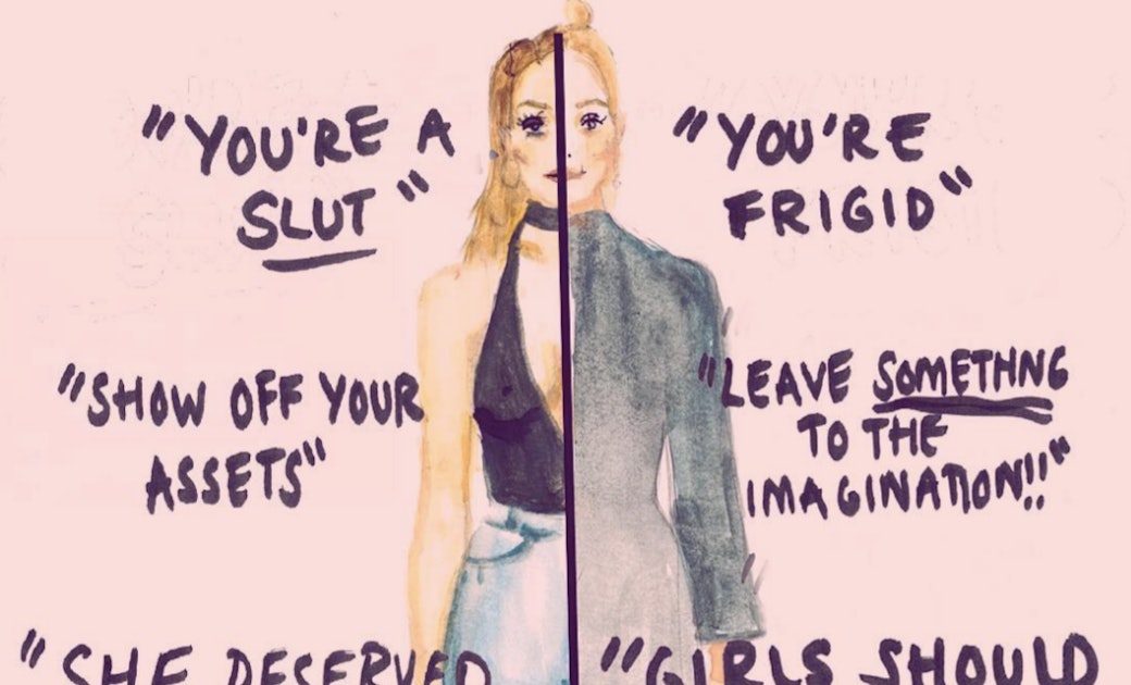 This Illustration Shows How Contradictory Sexist Expectations For Women Are