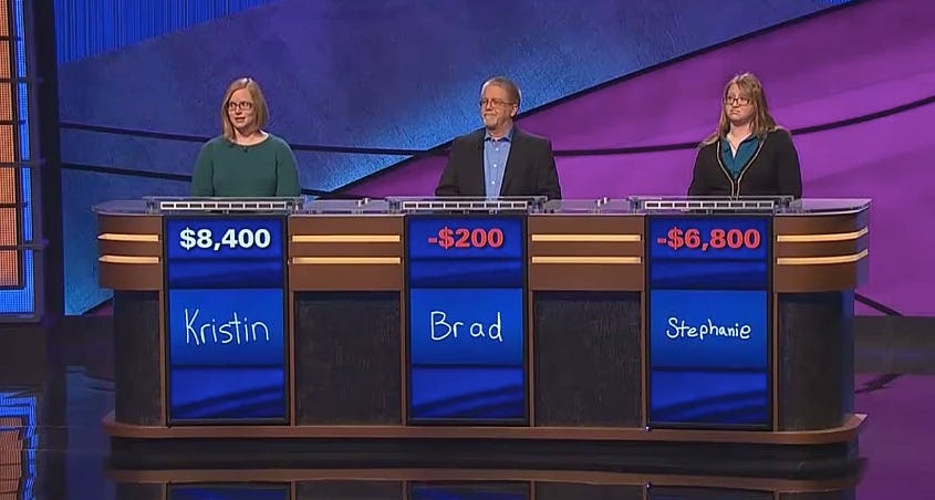 What Happens If You Get Negative Money On 'Jeopardy'? Well, You Don't ...