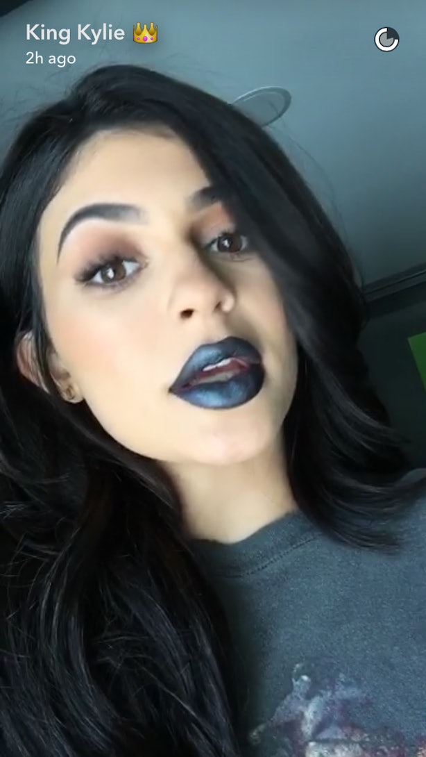 Swatches Of Kylie’s Majesty Lip Kit Prove It’s More Than Just A Black ...