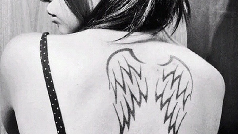Tattoo Angel Tattoos Angel Wings dark HD wallpaper  Peakpx