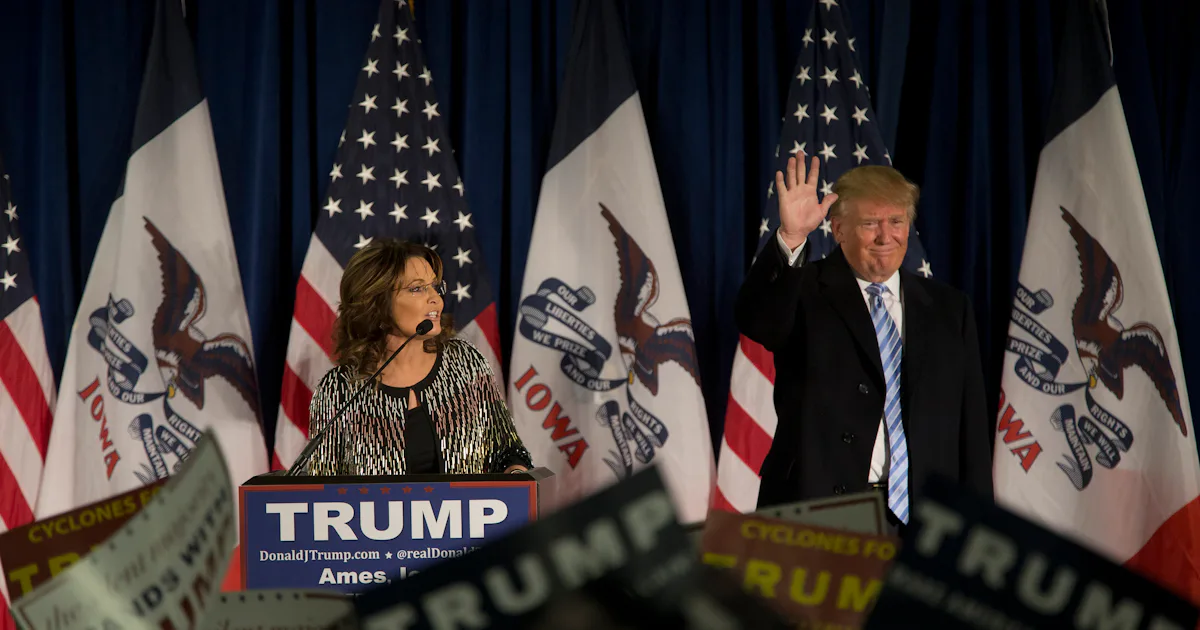 Trumpaline 4 Times Donald Trump & Sarah Palin Got Together To Make A Conservative ...
