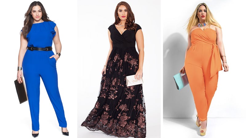 plus size ladies wedding guest outfits