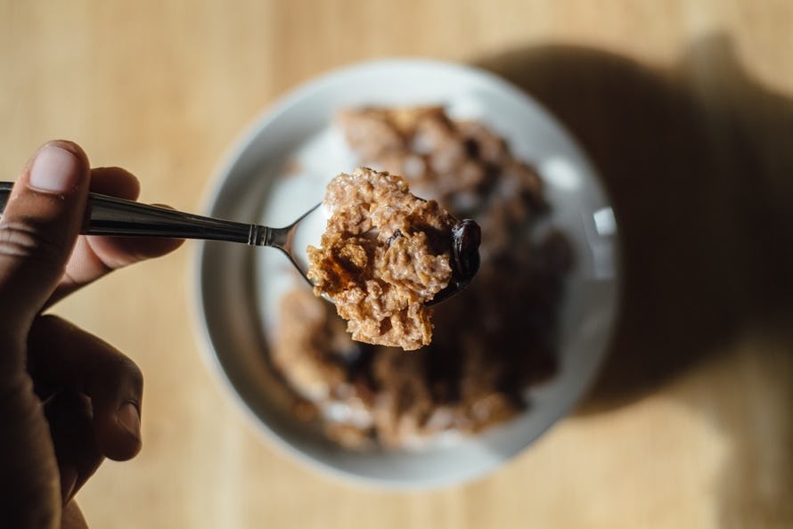 Cereal before clearance bed