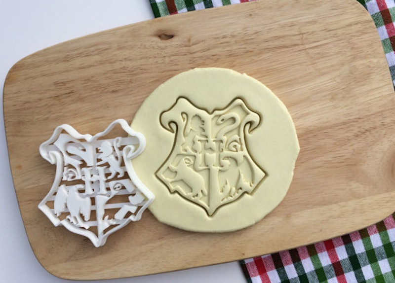 Harry Potter cookie cutters and stamps by Bean Eating Cookies