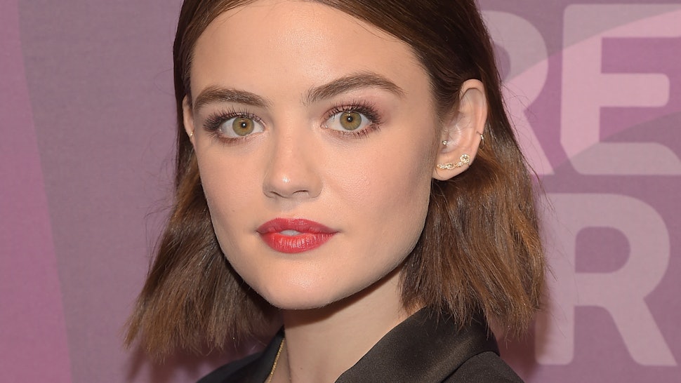 Lucy Hale's One Tip For Bold Brows Is Unexpected