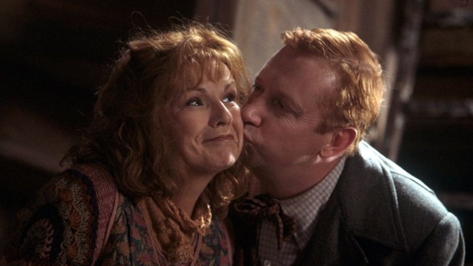 Image result for molly and arthur weasley gif