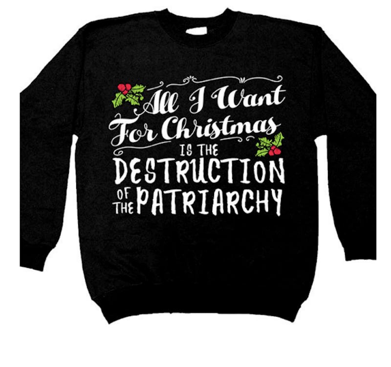 Feminist 2025 christmas sweater