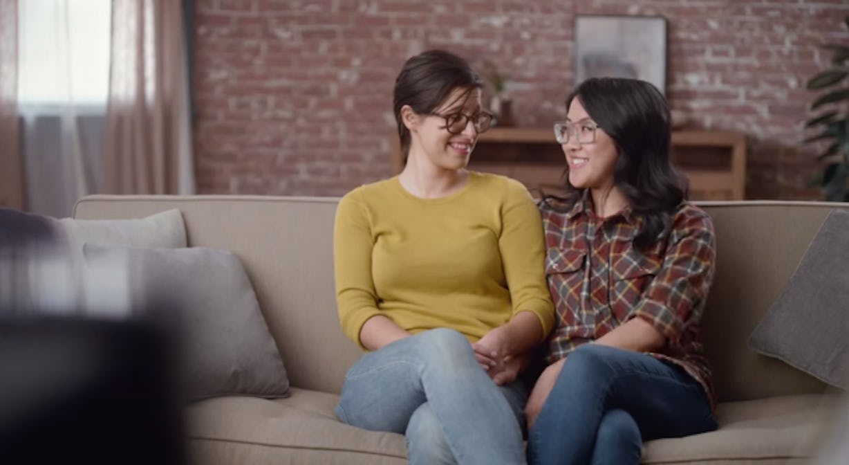 Hallmarks New Ad Stars Lesbian Couple For The Putyourhearttopaper 