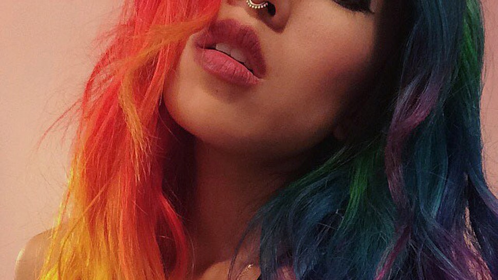 Why The Rainbow Hair Trend Is Really Bad For Your Tresses Plus 3