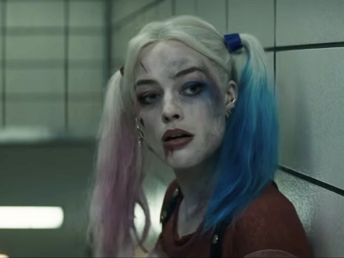 harley quinn face tattoos suicide squad