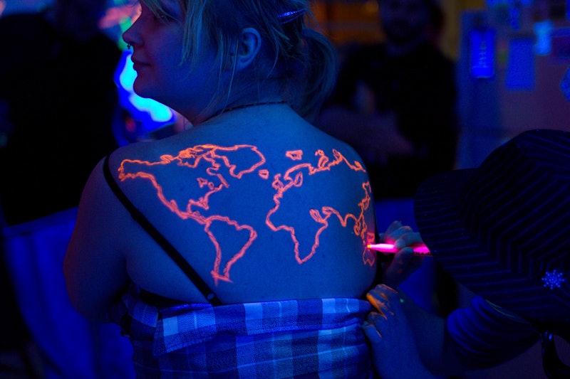 What Blacklight Tattoo Ink Is Made Of Still Remains A Bit Of A  Glow-In-The-Dark Mystery