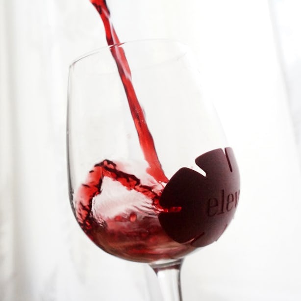 Elevie Reusable Wine Maturing Badge Promises To Make Your Cheap Wine