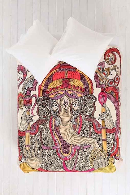 Urban Outfitters Insensitive Lord Ganesha Duvet Cover Angers Hindu