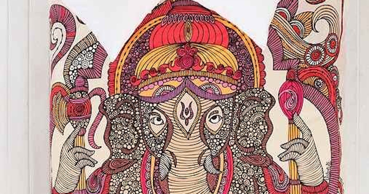 Urban Outfitters Insensitive Lord Ganesha Duvet Cover Angers Hindu