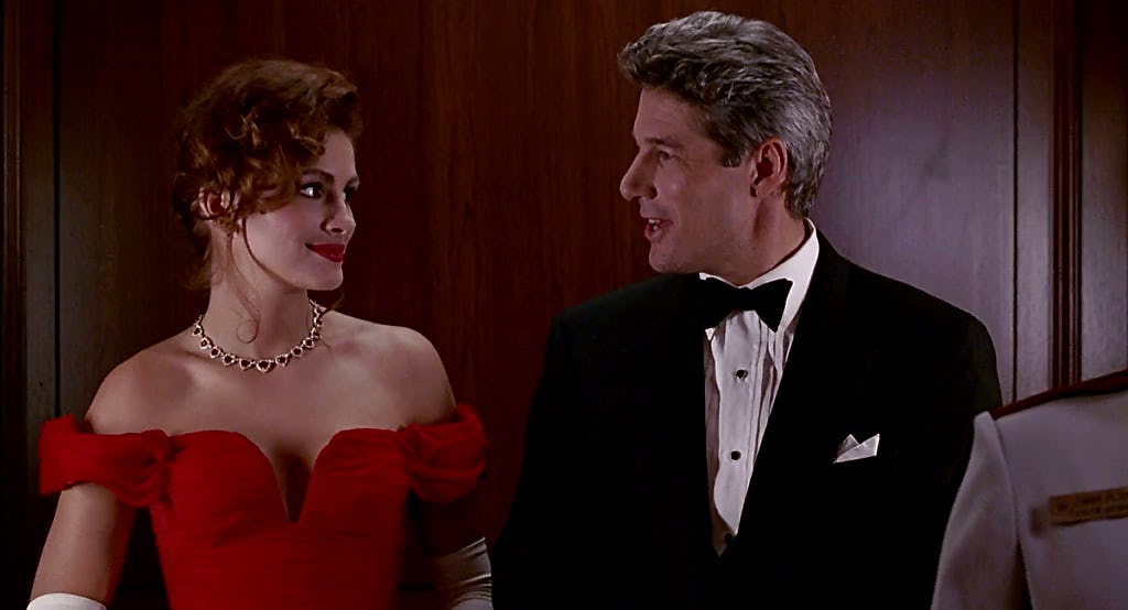 Pretty woman red dress scene best sale