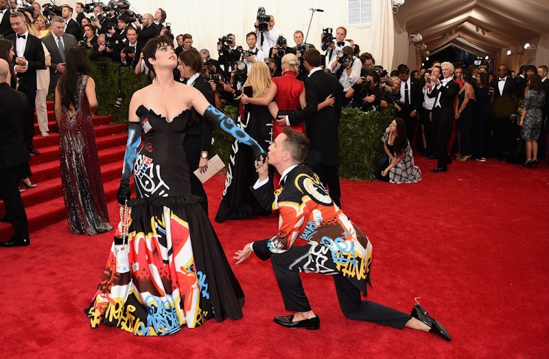 Katy Perry S Moschino Met Ball Gown Is Cartoonishly Radical And Perfect For Katy Perry