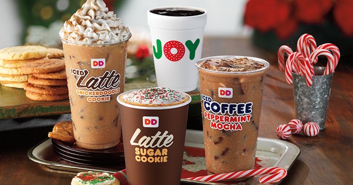 Dunkin' Donuts New HolidayThemed Coffee Cup Will Fill Coffee Fans With Joy