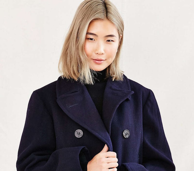 How should a 2025 peacoat fit a woman