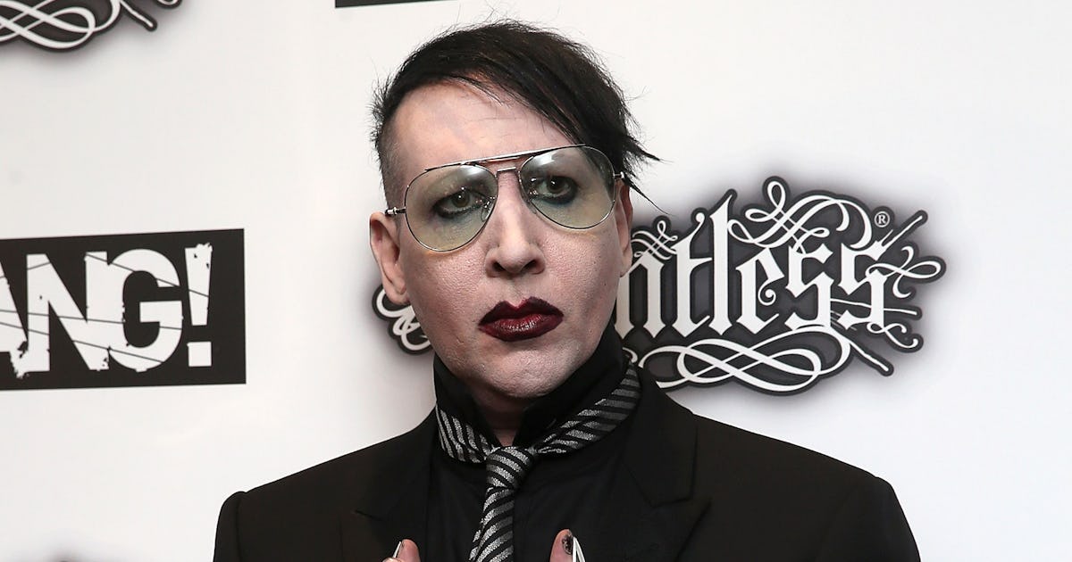 Marilyn Manson Spills Beauty Secrets These Are The 5 Products You Need To Nail His Goth Look