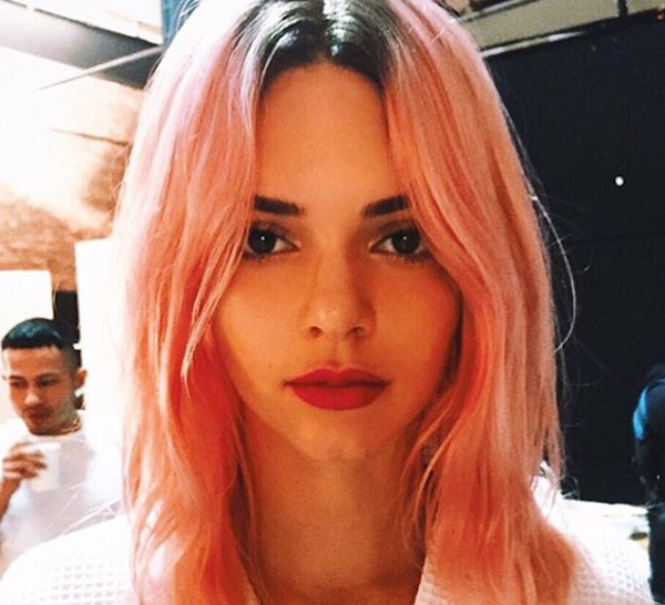 How To Dye Brown Hair Pink Like Kendall Jenner