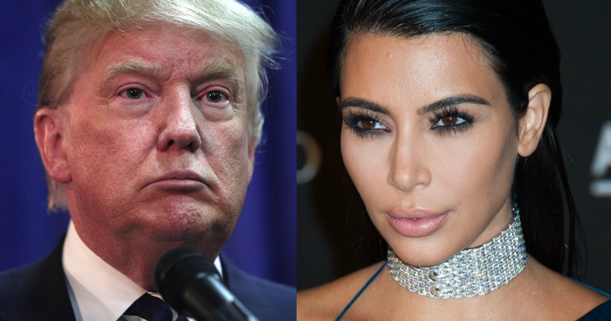 The Donald Trump Vs Kim Kardashian Duck Face Contest Who Wore It Best