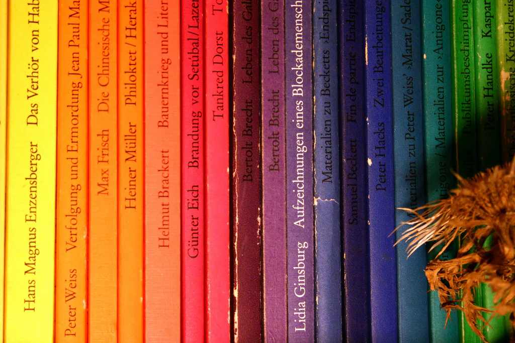 23 Rainbow Bookshelf Photos to Inspire Your Library