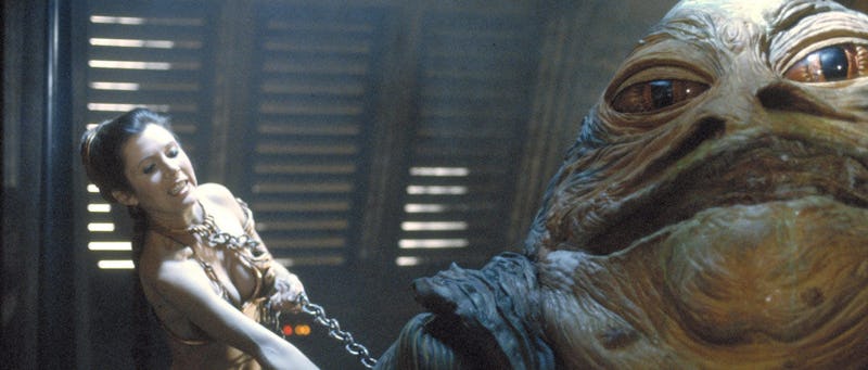 Princess leia slave to jabba 2024 the hutt