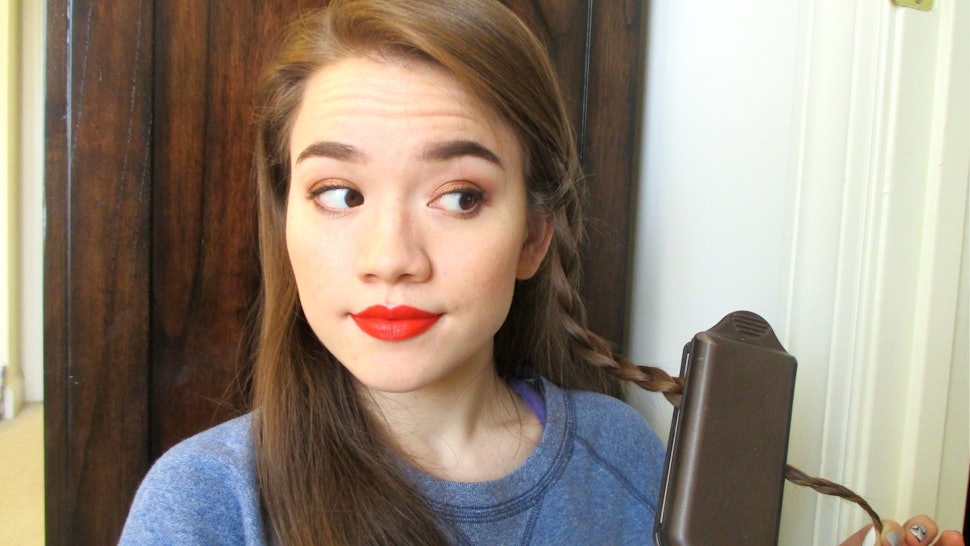 Does Straightening A Braid Actually Make Your Hair Wavy I Tried