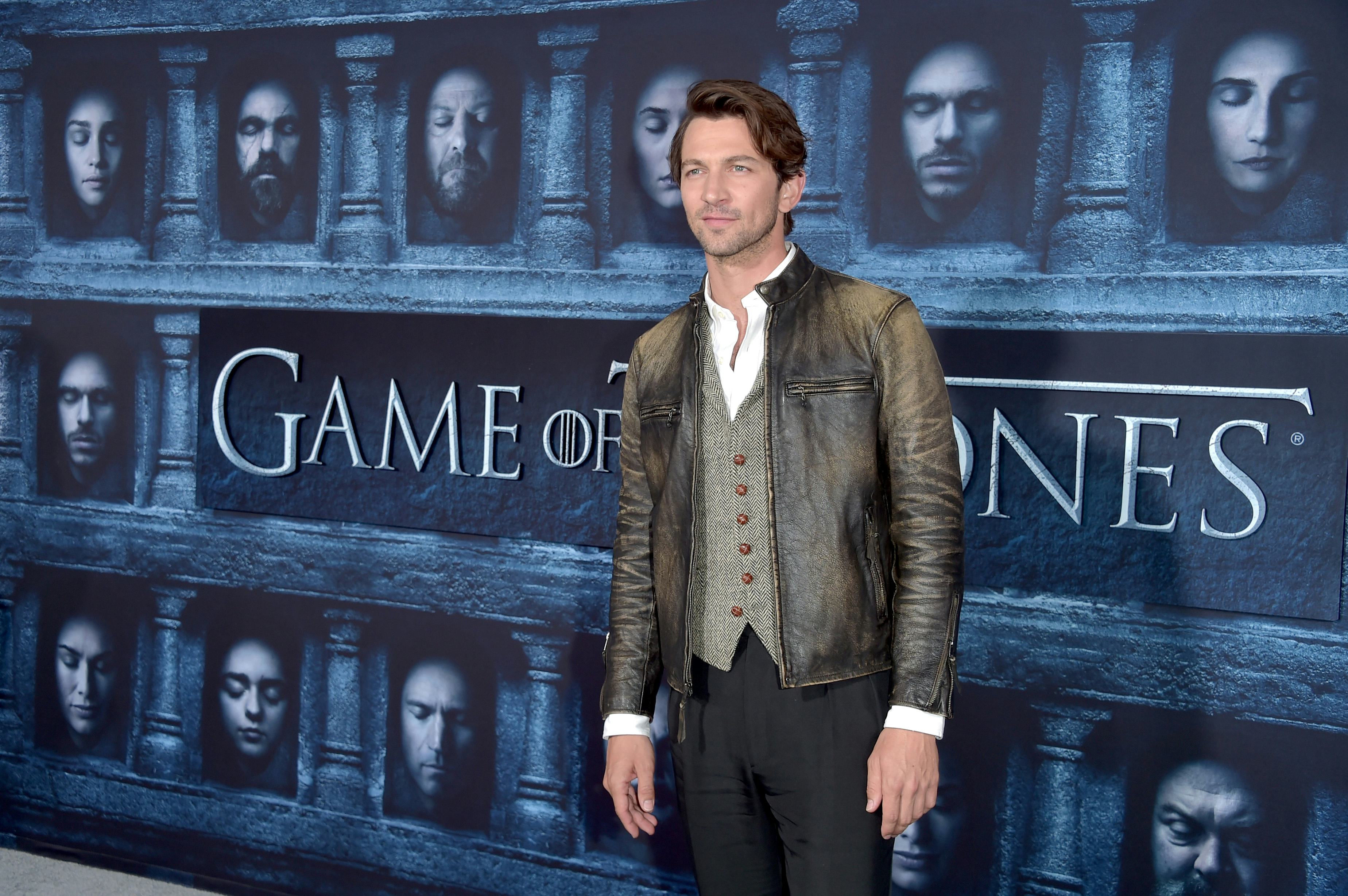 Game of Thrones Michiel Huisman as Daario Naharis Standing