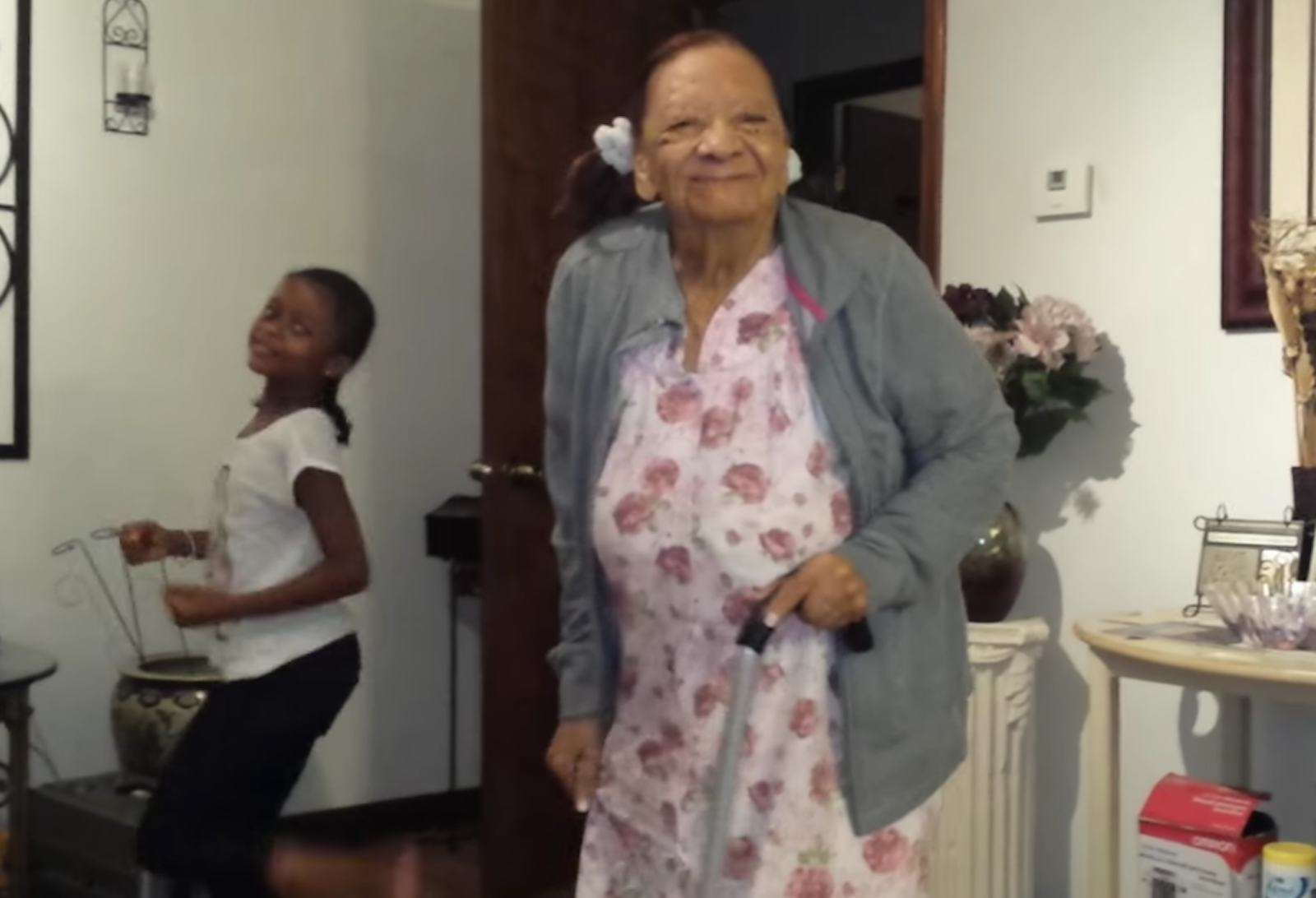 Watch This 97 Year Old Great Grandma Break It Down With An 8 Year Old For All Your Future Party