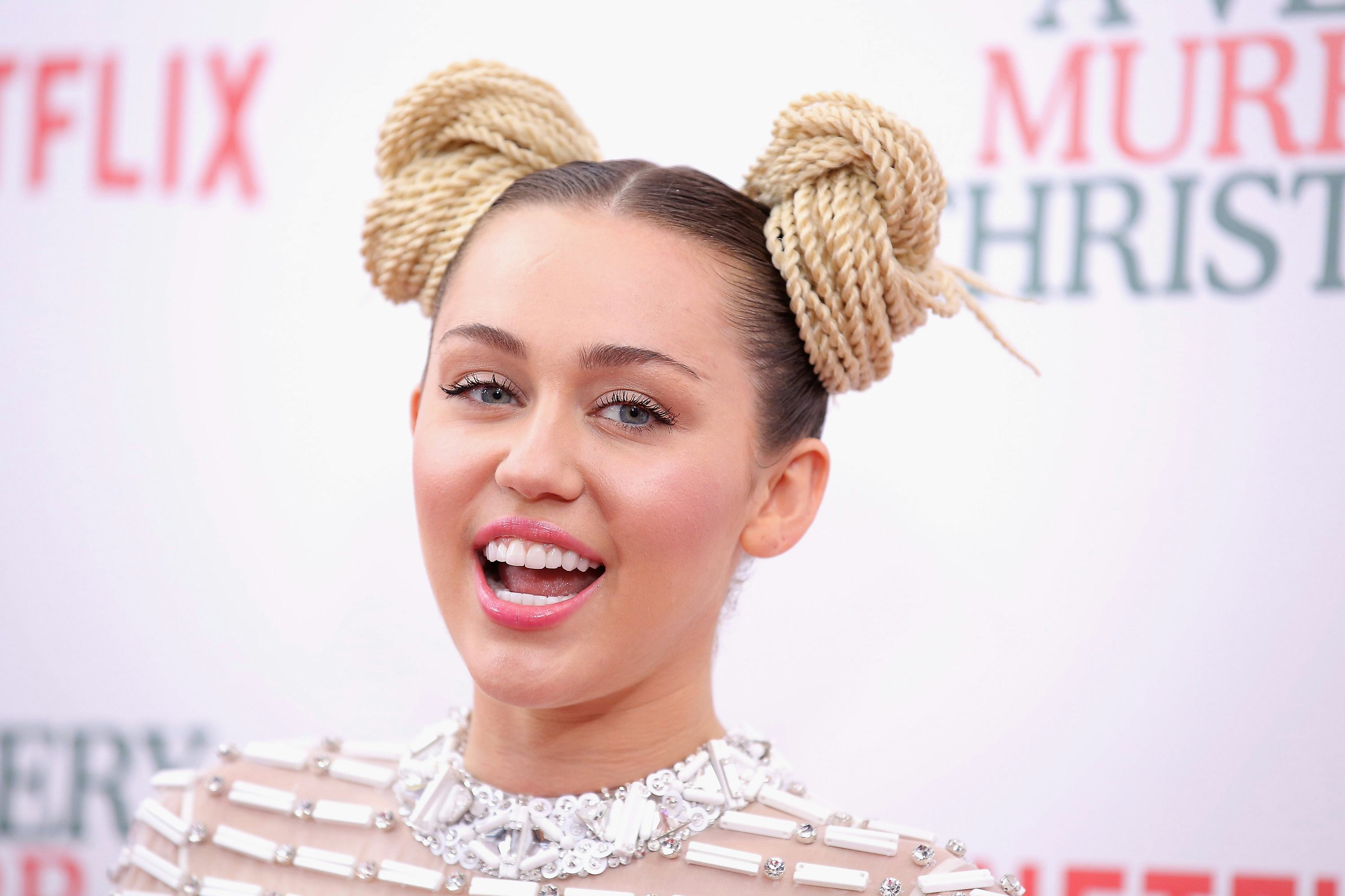 Miley Cyrus Wears Her Most Insane Christmas Outfit Yet — PHOTO