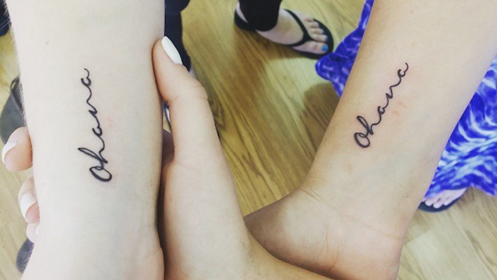 Matching Sibling Tattoos For 4