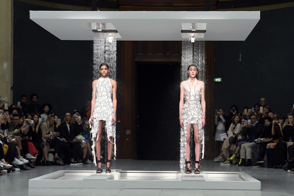 Hussein Chalayan Melting Dresses Are Unwearable But Awesome — Photos