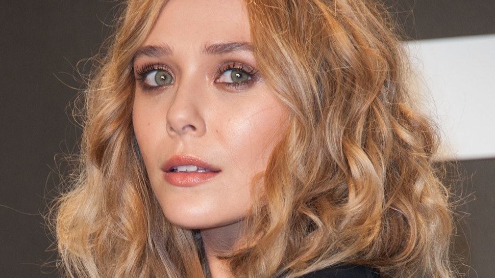 Elizabeth Olsen Debuts Bright Blonde Hair I Guess Pastel Isn T