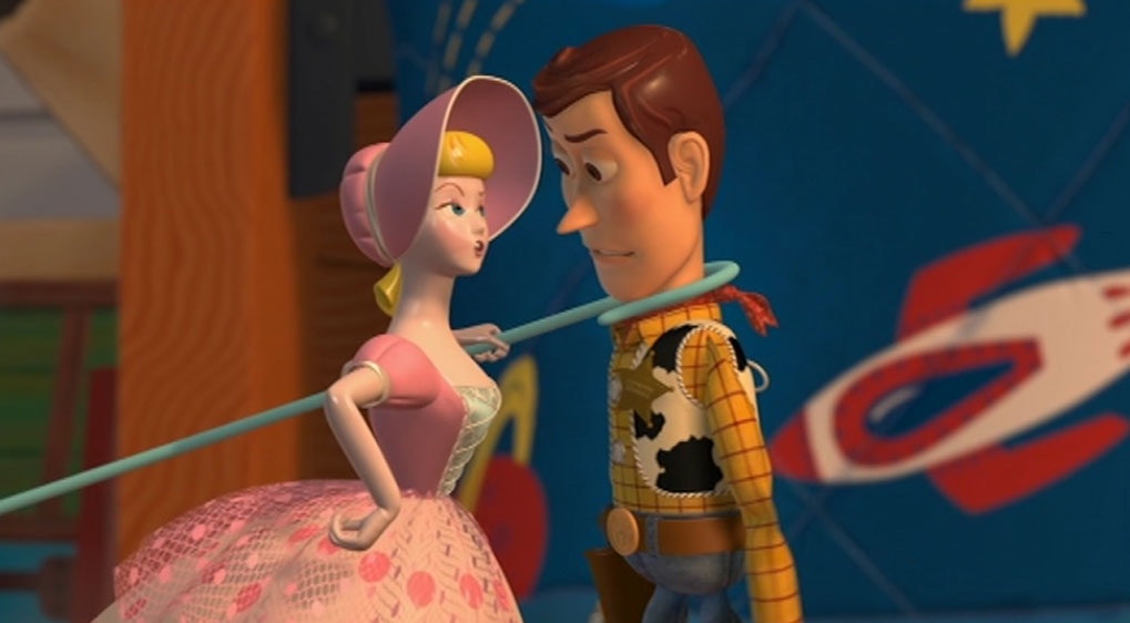 woody and bo peep toy story 4
