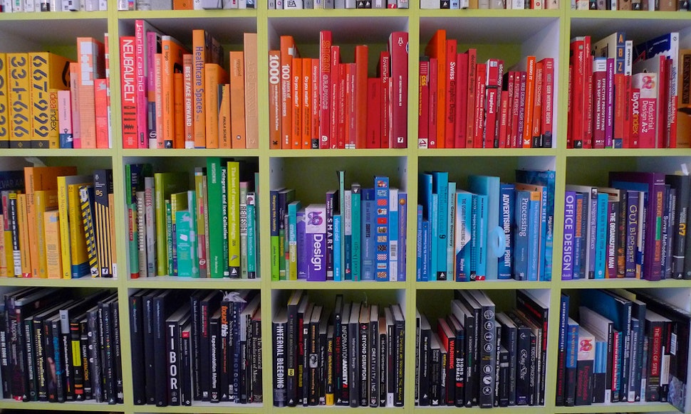 11 Ways To Make Your Rainbow Bookshelf Look Extra-Gorgeous