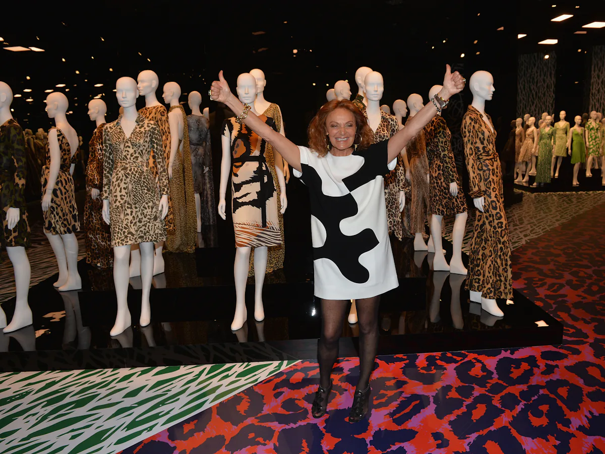 famous wrap dress designer The fascinating history of Diane von Furstenberg's wrap dress