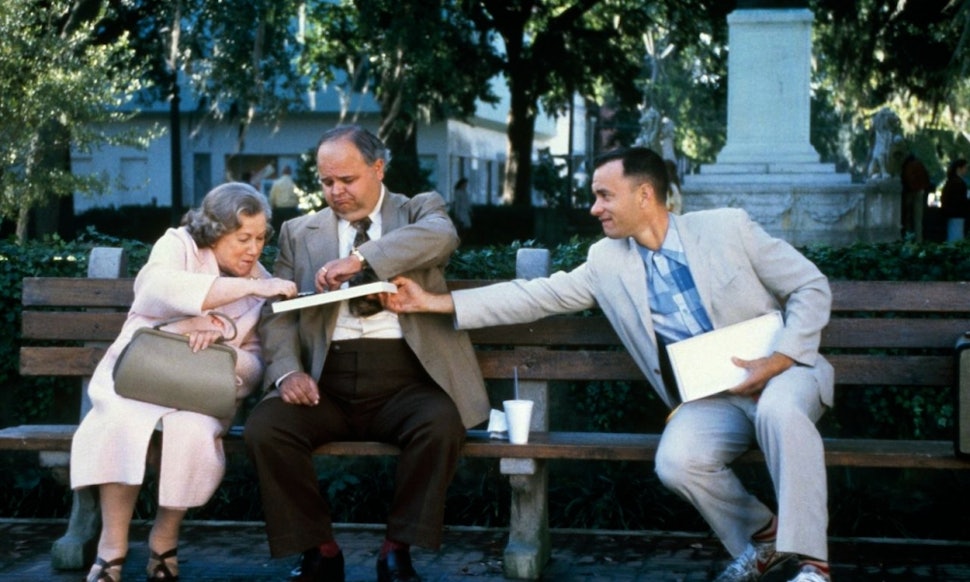 Resultado de imagem para forrest gump chocolate